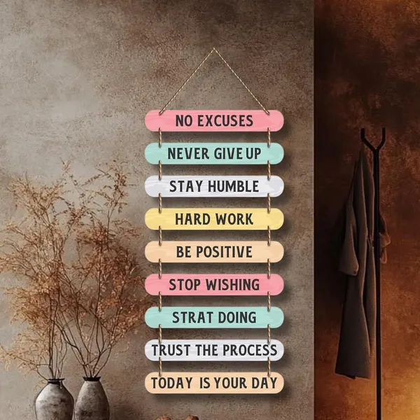 Mdf_Motivational_Quotes_Wall_Hanging_Sign_Set_Of_9
