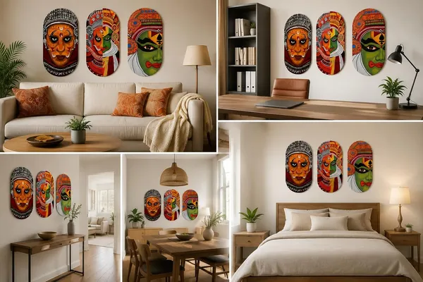 Engineered_Wood_Kathakali_Cultural_Framed_Wall_Art_Set_Of_3