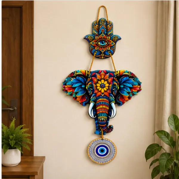 Engineered_Wood_Spiritual_Elephant_Hamsa_Hand_Wall_Hanging