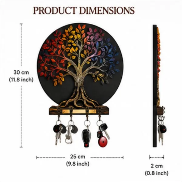 Engineered_Wood_Tree_Of_Life_Wall_Key_Holder