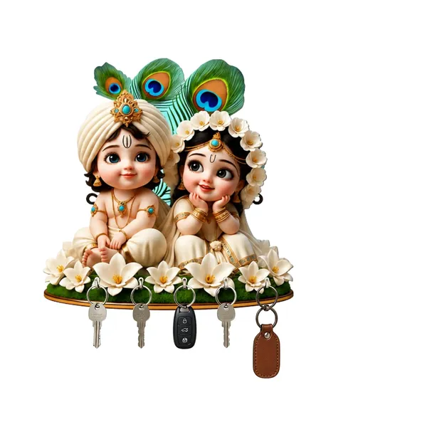 Engineered_Wood_House_Shaped_Sweet_Home_Wall_Key_Holder