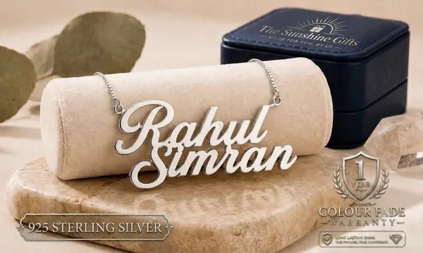Sterling_Silver_Script_Name_Pendant_Necklace_For_Couples