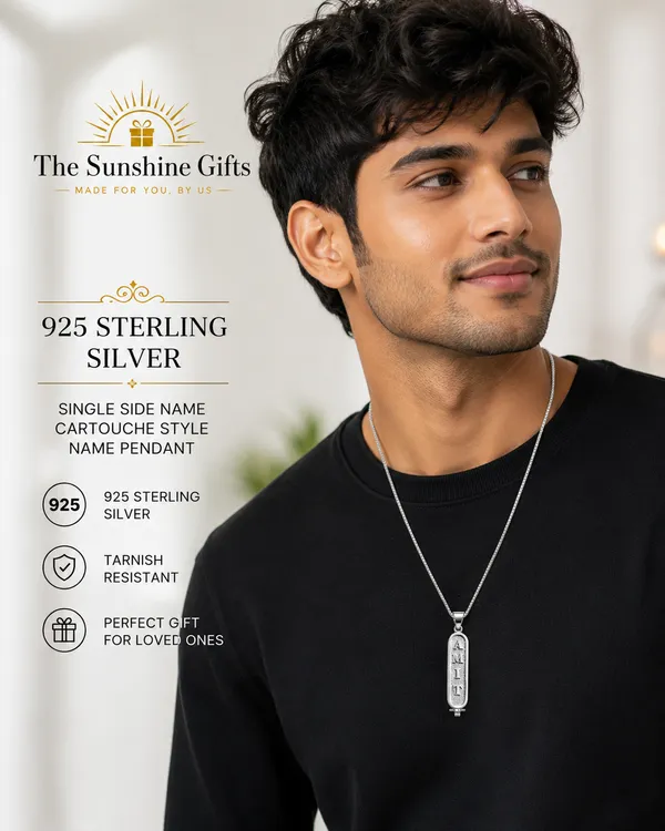 Sterling_Silver_Cartouche_Name_Pendant_Necklace_For_Men
