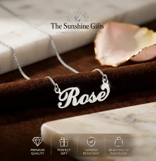 Silver_Tone_Script_Name_Pendant_Necklace_For_Women