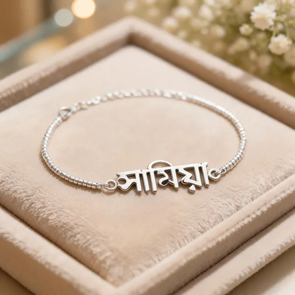 Silver-Tone_Devanagari_Script_Bracelet_For_Women
