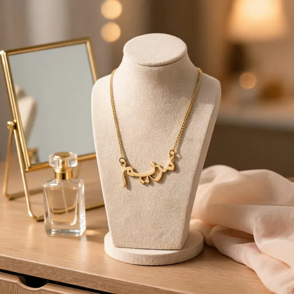 Gold_Tone_Arabic_Calligraphy_Pendant_Necklace_For_Women