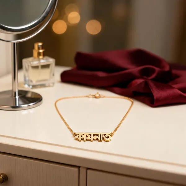 Gold-Tone_Bengali_Name_Pendant_Necklace_For_Women