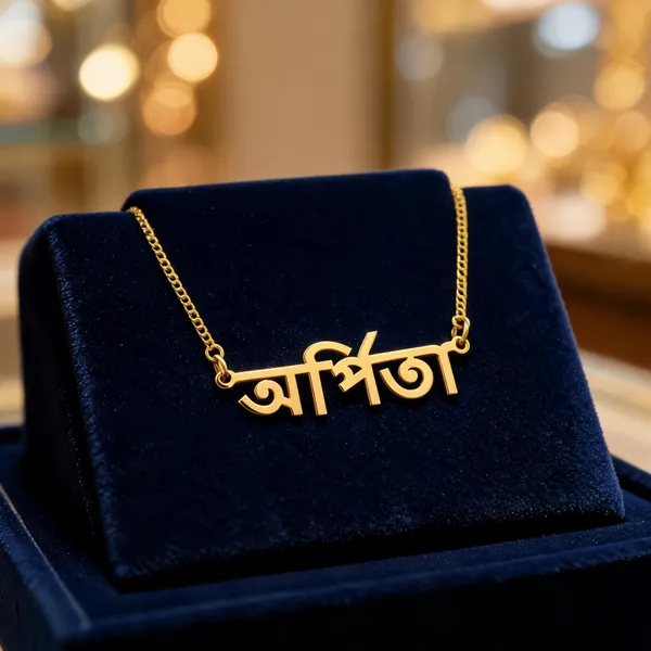 Gold-Tone_Metal_Name_Pendant_Necklace_For_Women