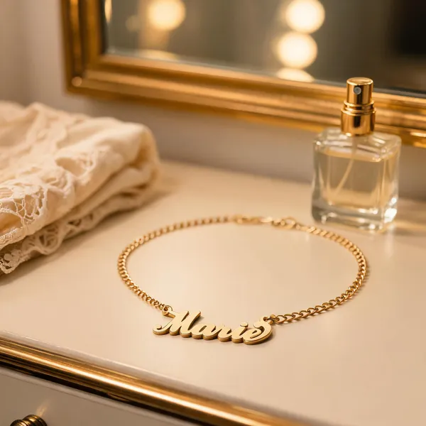 Gold_Tone_Name_Pendant_Necklace_For_Women