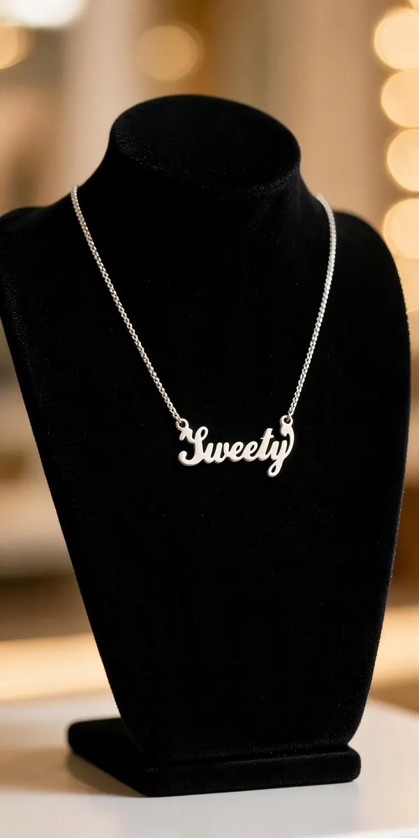 Silver-Tone_Sweety_Name_Pendant_Necklace_For_Women