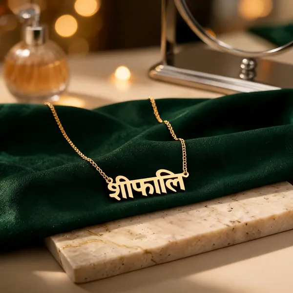 Gold_Plated_Custom_Devanagari_Name_Necklace_For_Women