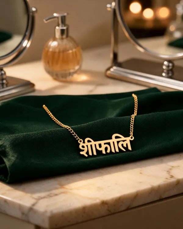 Gold_Plated_Custom_Devanagari_Name_Necklace_For_Women