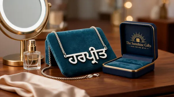 Silver_Tone_Harpreet_Name_Pendant_Necklace_For_Women