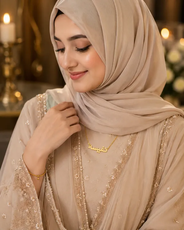 Gold_Arabic_Name_Necklace_For_Women