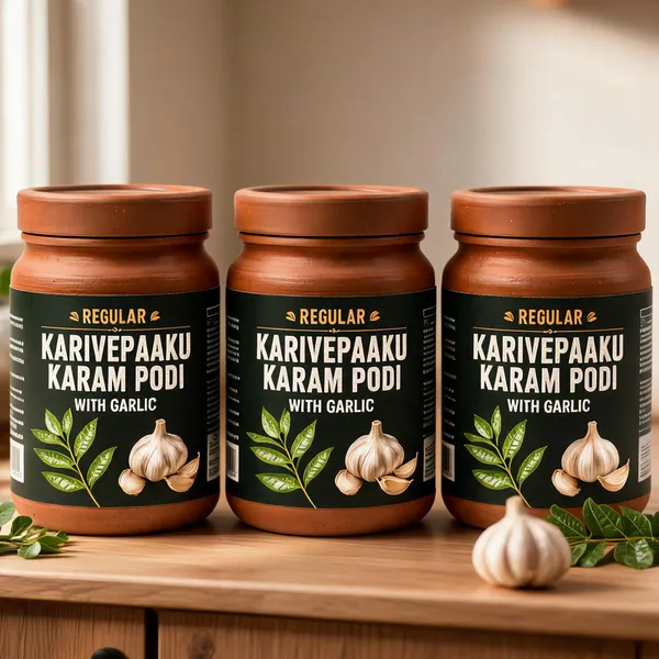 Karivepaaku_Karam_Podi_With_Garlic_-_Pack_of_3