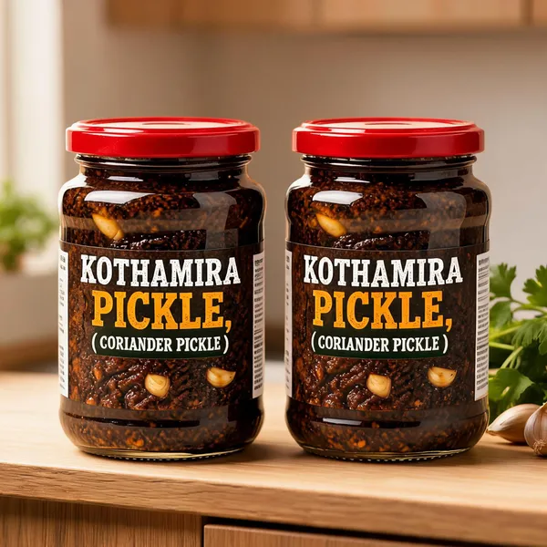 Kothamira_Garlic_Coriander_Pickle_-_Pack_of_2