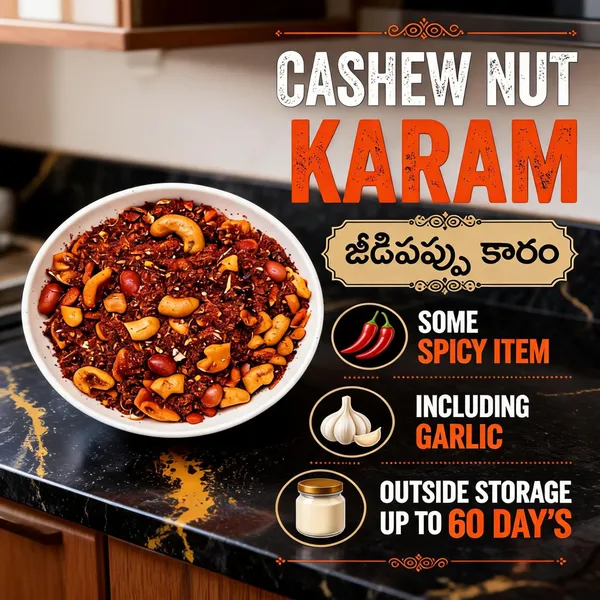 Cashew_Nut_Karam_Spicy_Garlic_Snack