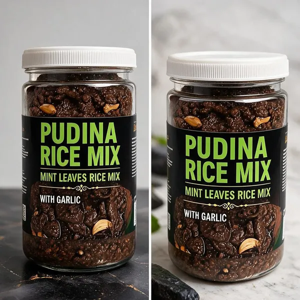 Pudina_Rice_Mix_With_Garlic_-_Pack_of_2
