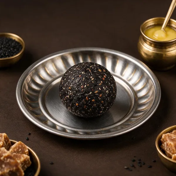 Black_Sesame_Laddu_With_Jaggery_And_Ghee