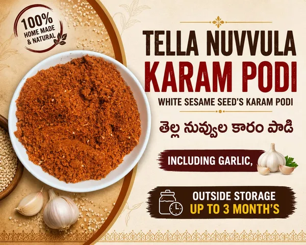 Tella_Nuvvula_Karam_Podi_With_Garlic_-_Pack_of_3