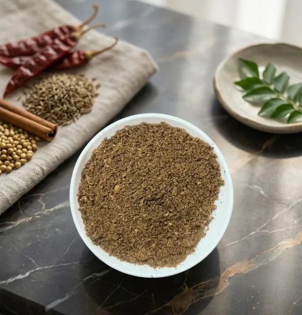 Karivepaaku_Karam_Podi_With_Garlic