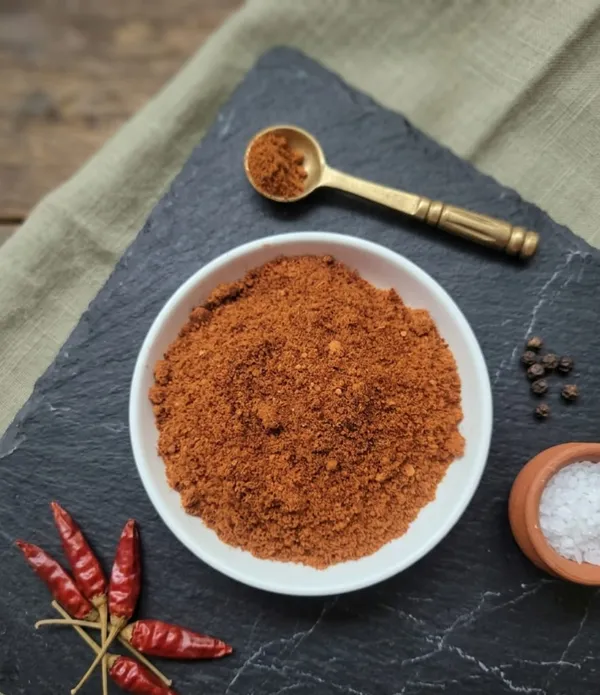Groundnut_Karam_Podi_With_Garlic