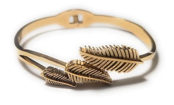 Anti_Tarnish_Gold_Tone_Feather_Cuff_Bangle_Open_Bracelet_For_Women
