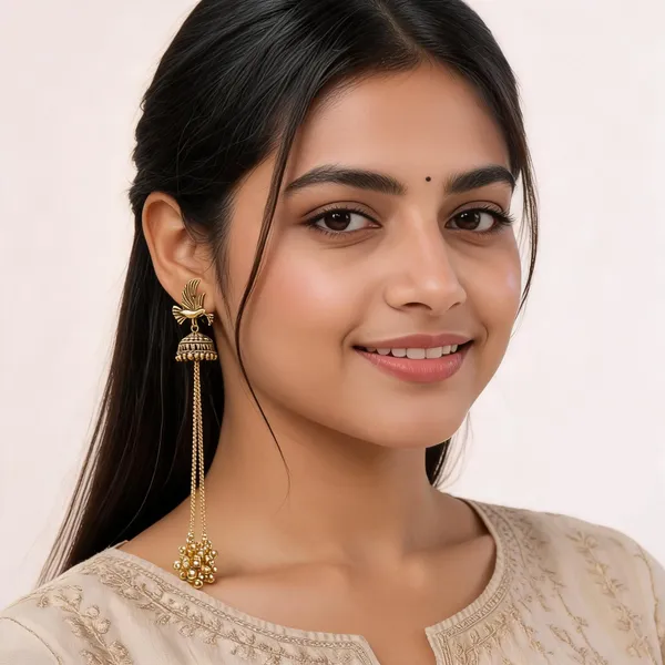 Gold_And_Yellow_Alloy_Kashmiri_Bird_Jhumka_&_Dangler_Earrings_For_Women_Pack_Of_2
