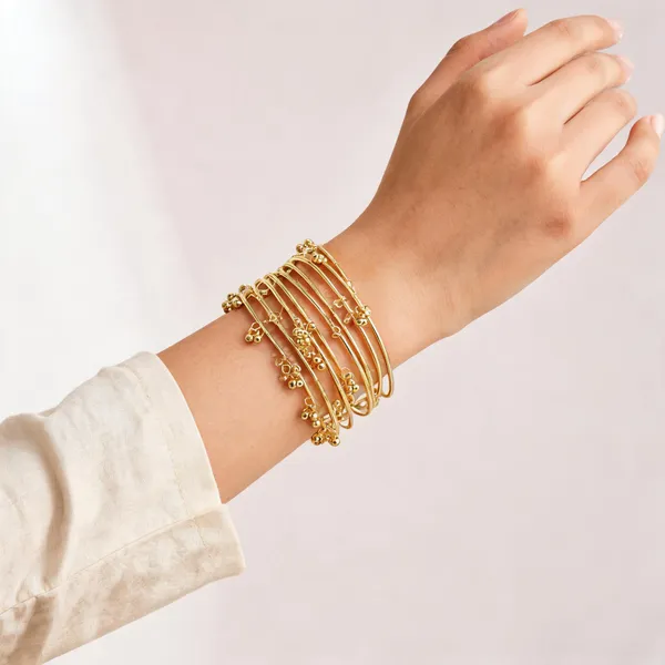 Gold_Alloy_Ghungroo_Charm_Bangles_Set_Of_8_For_Women