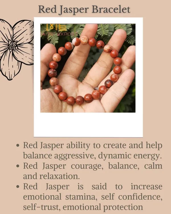Red_Brown_Natural_Jasper_Crystal_Beaded_Bracelet_For_Unisex