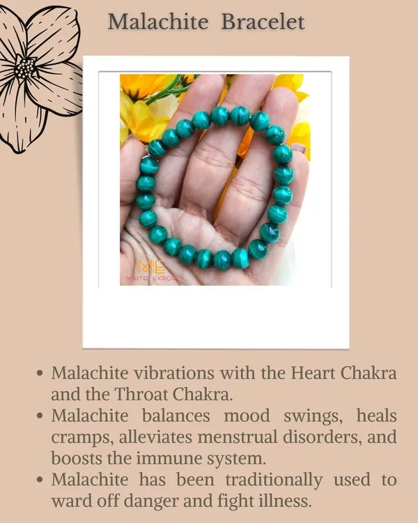 Green_Natural_Malachite_Crystal_Beaded_Bracelet_For_Unisex