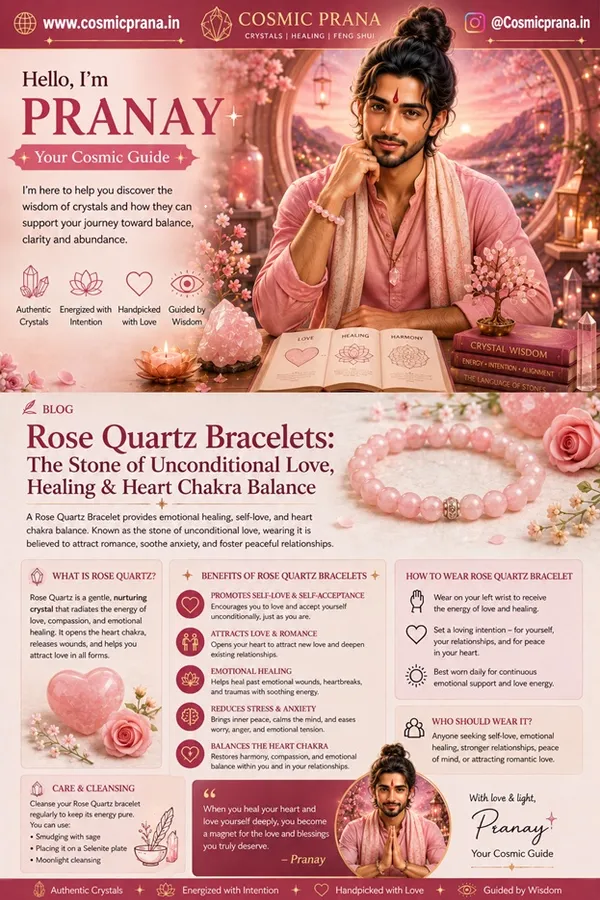 Pink_Rose_Quartz_Bead_Bracelet