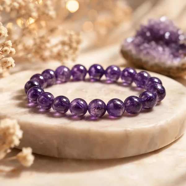 Purple_Natural_Amethyst_Crystal_Beaded_Bracelet_For_Women