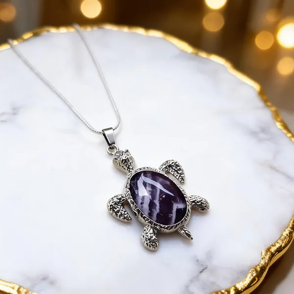 Purple_Natural_Amethyst_Crystal_Turtle_Shape_Pendant_Necklace_For_Women
