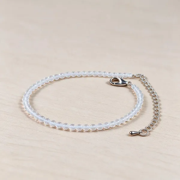 Clear_Quartz_Crystal_Faceted_Bead_Chain_Anklet_For_Women