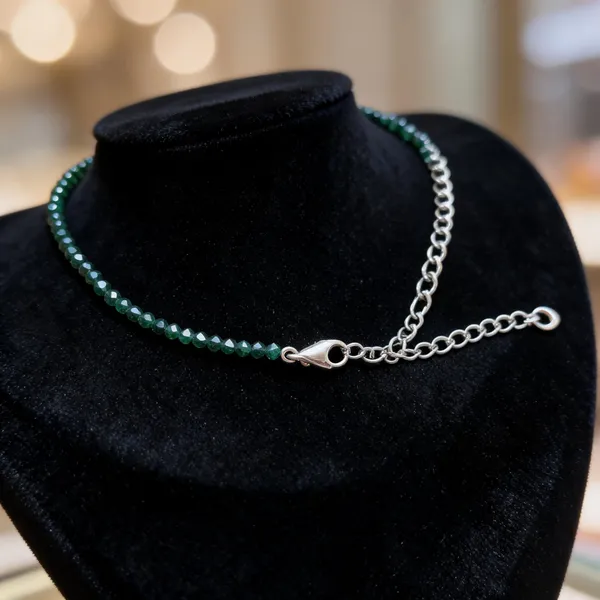 Green_Natural_Jade_Crystal_Faceted_Beaded_Anklet_For_Women