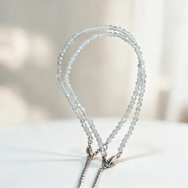 White_Natural_Rainbow_Moonstone_Faceted_Beaded_Necklace_For_Women