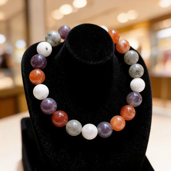 Multicolor_Natural_Crystal_Anxiety_And_Stress_Relief_Beaded_Bracelet