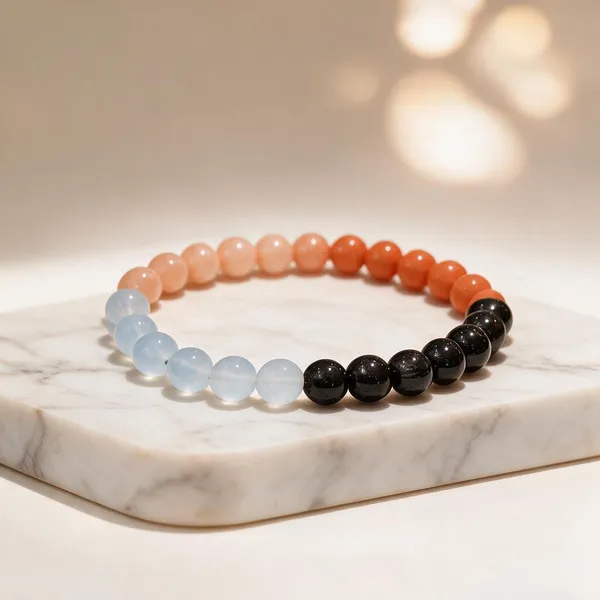 Multicolor_Natural_Crystal_Beaded_Bracelet_For_Unisex