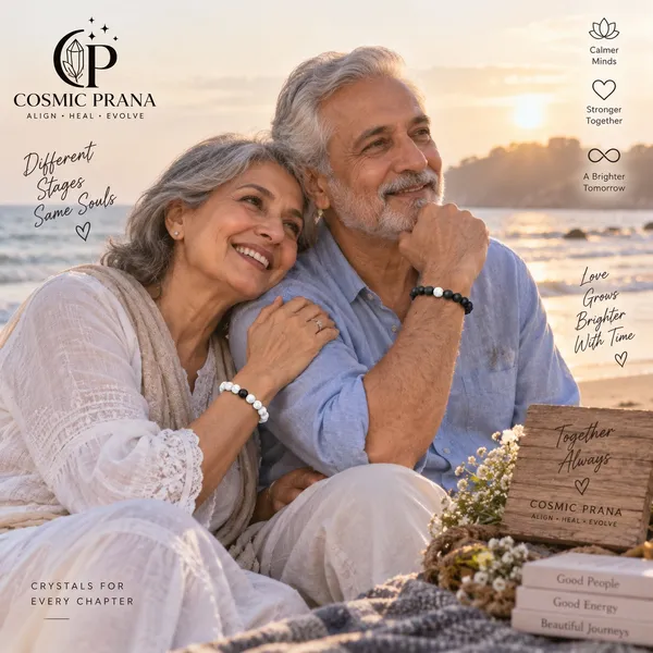 Howlite_&_Black_Matte_Harmony_&_Connection_Couple_Bracelets