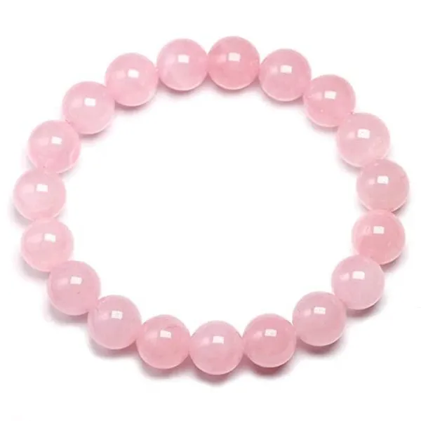 Pink_Rose_Quartz_Bead_Bracelet