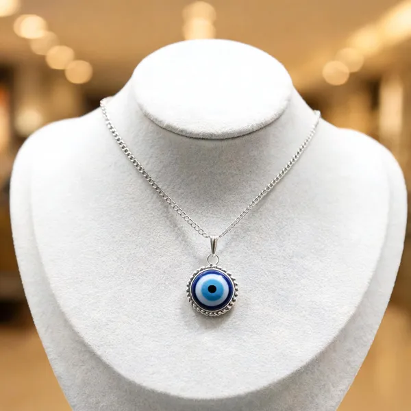 Blue_Silver_Natural_Agate_Evil_Eye_Round_Pendant_Necklace_For_Women