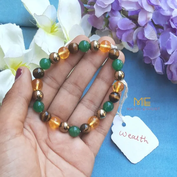 Multicolor_Natural_Crystal_Beaded_Bracelet_For_Women