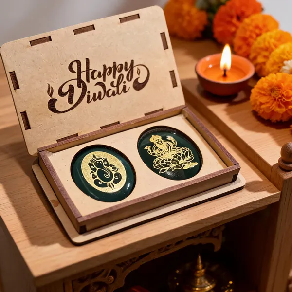 Crystal_Agate_Festive_Ganesha_Lakshmi_Coin_Set_In_Wooden_Box