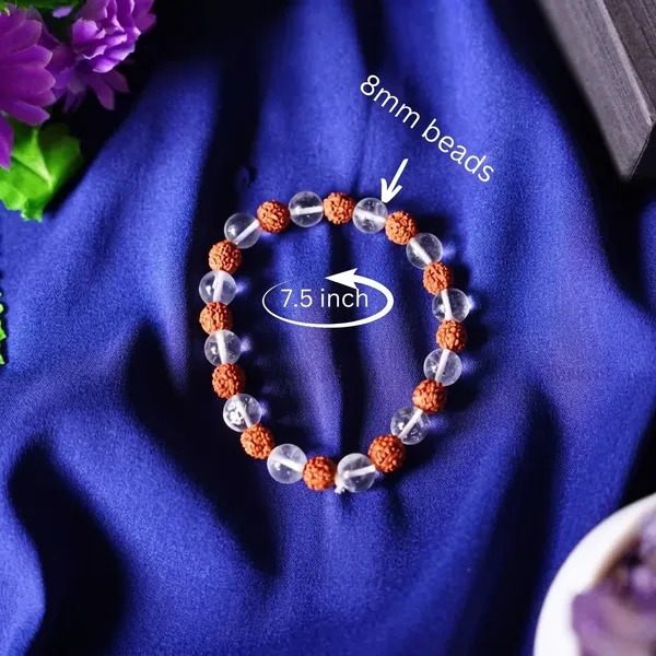 Rudraksha_&_Clear_Quartz_Clarity,_Focus_&_Spiritual_Balance_Bracelet