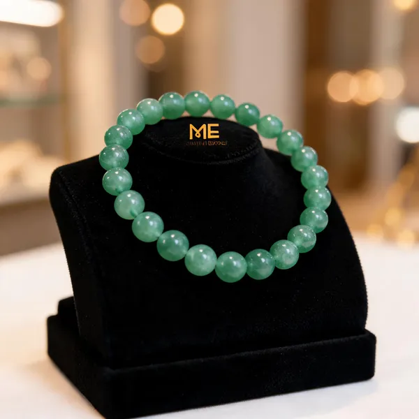 Green_Natural_Aventurine_Crystal_Beaded_Bracelet_For_Unisex