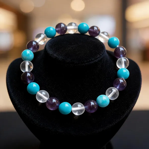 Blue_Purple_Natural_Crystal_Beaded_Calm_Mind_Bracelet_For_Women