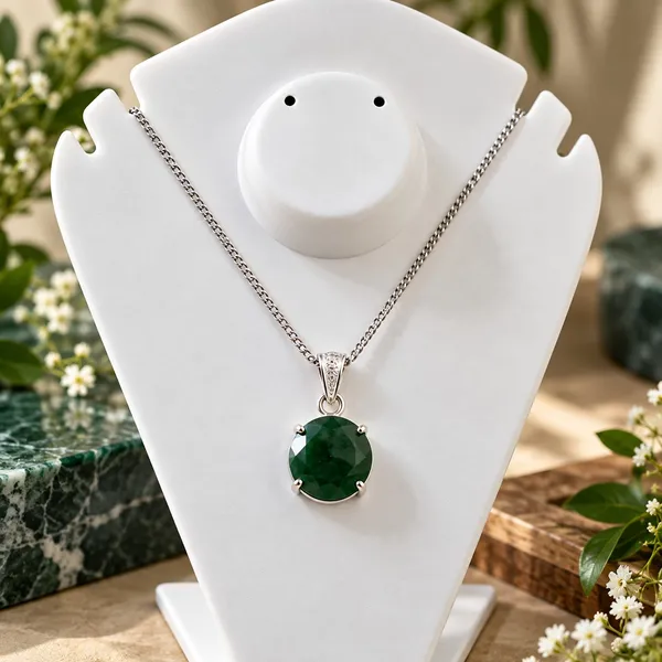 Green_Jade_Prosperity_&_Growth_Oval_Anti-Tarnish_Pendant_â€“_Rhodium_Polish