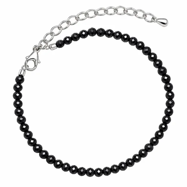 Black_Obsidian_Protection_&_Grounding_3mm_Faceted_Anklet