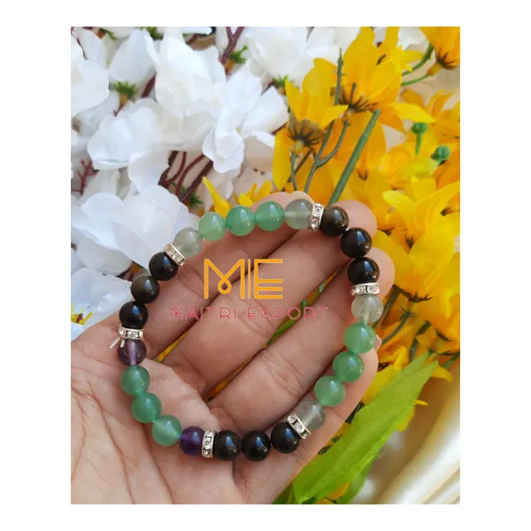 Green_Black_Crystal_Bead_Pisces_Zodiac_Bracelet